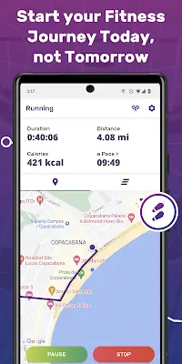 FITAPP: Run Distance Tracker Screenshot 1