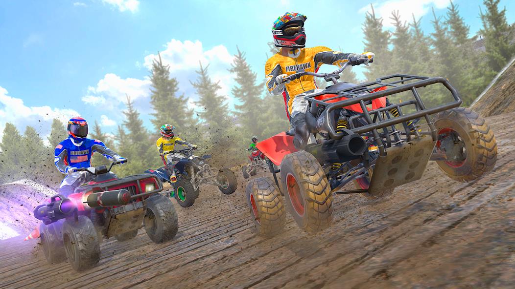 ATV Quad Bike Derby Games 3D Mod 螢幕截圖 3