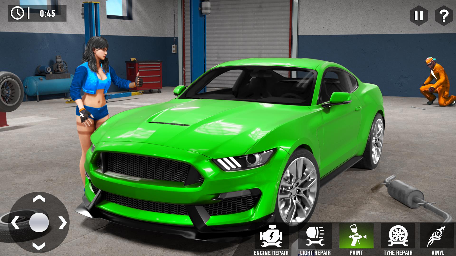 Car Mechanic Game: Garage Game ภาพหน้าจอ 1