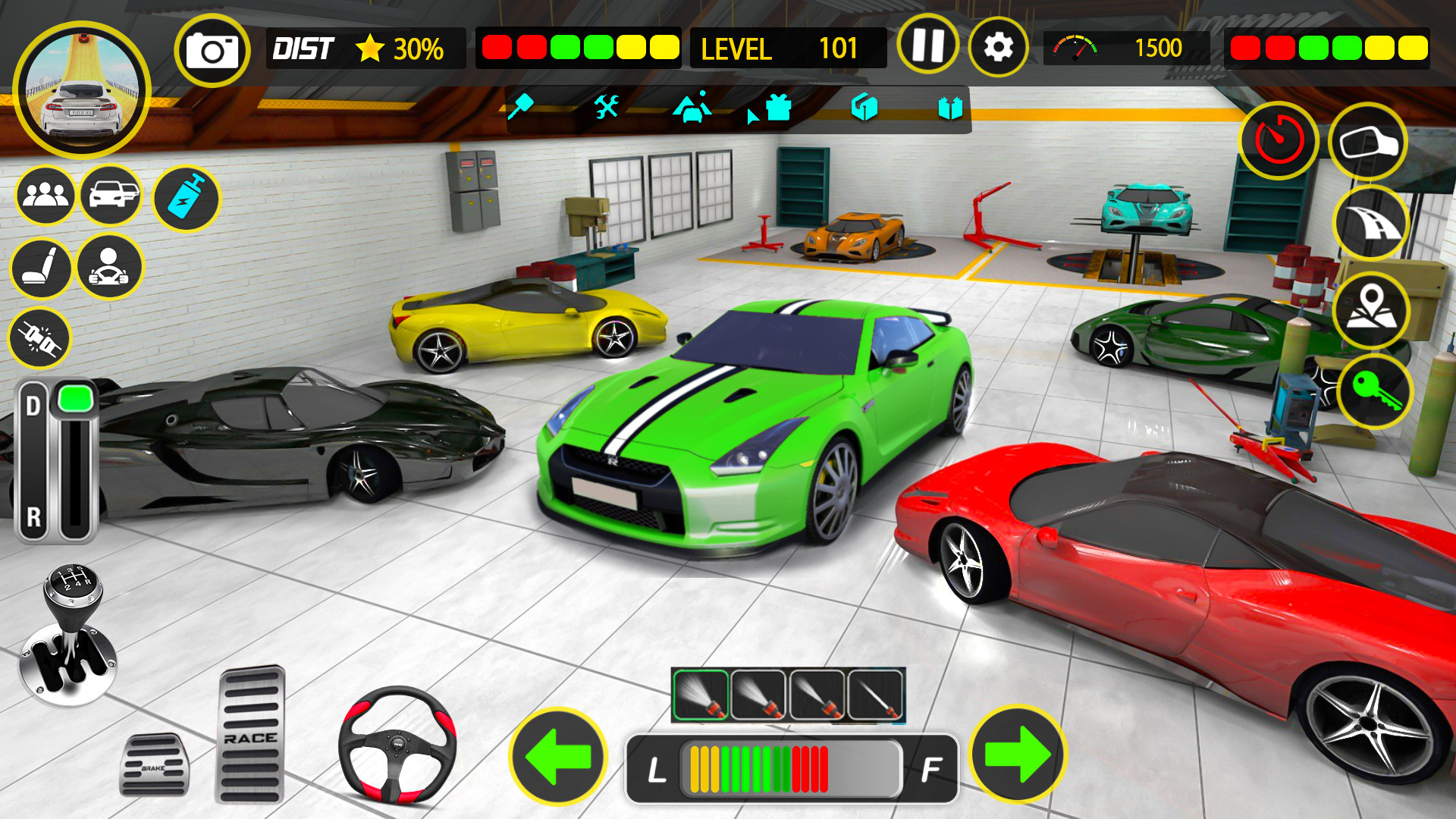 Ramp Car Stunts GT Car Game Captura de pantalla 3