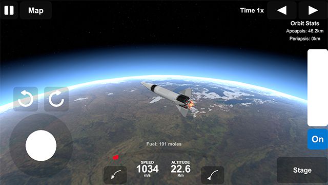 Ellipse: Rocket Simulator Скриншот 2