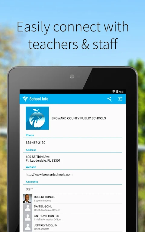 Broward County Public Schools Captura de tela 1