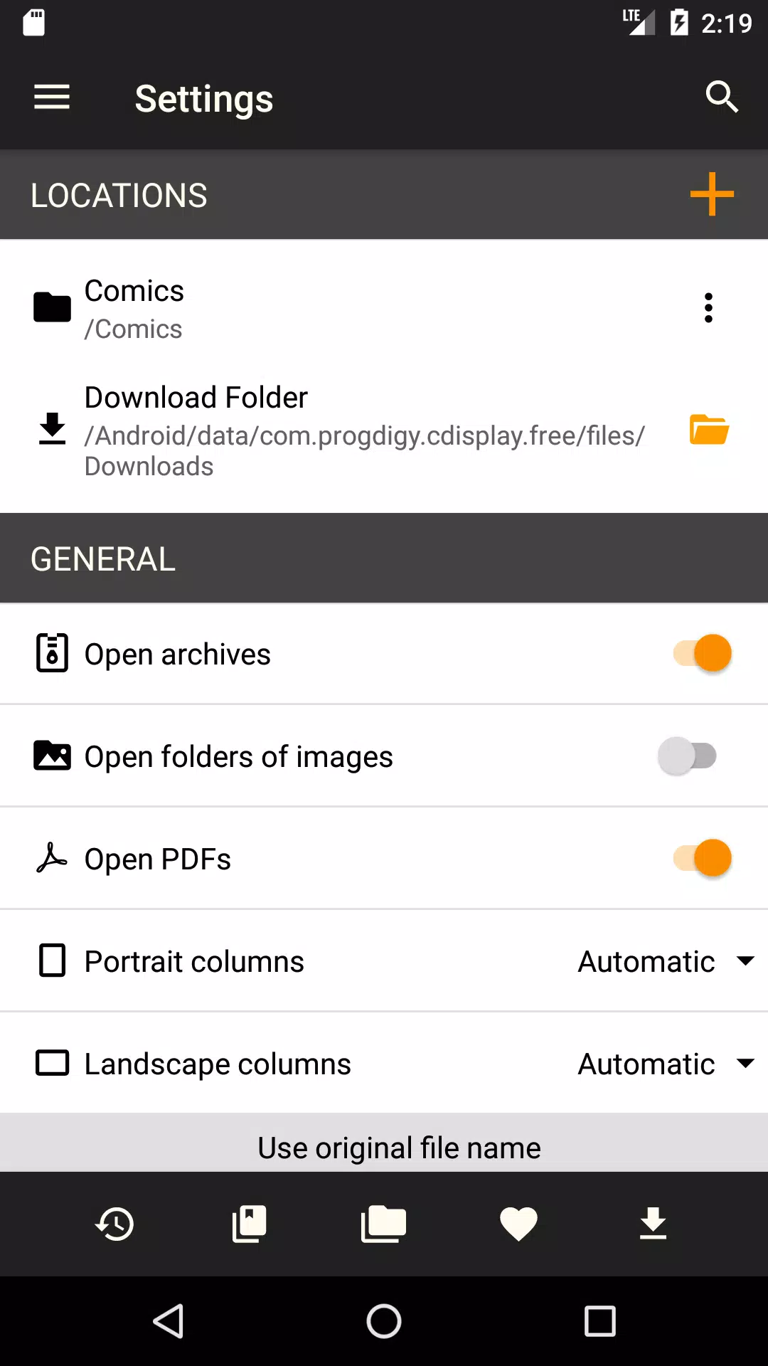 CDisplayEx Comic Reader Lite 螢幕截圖 3