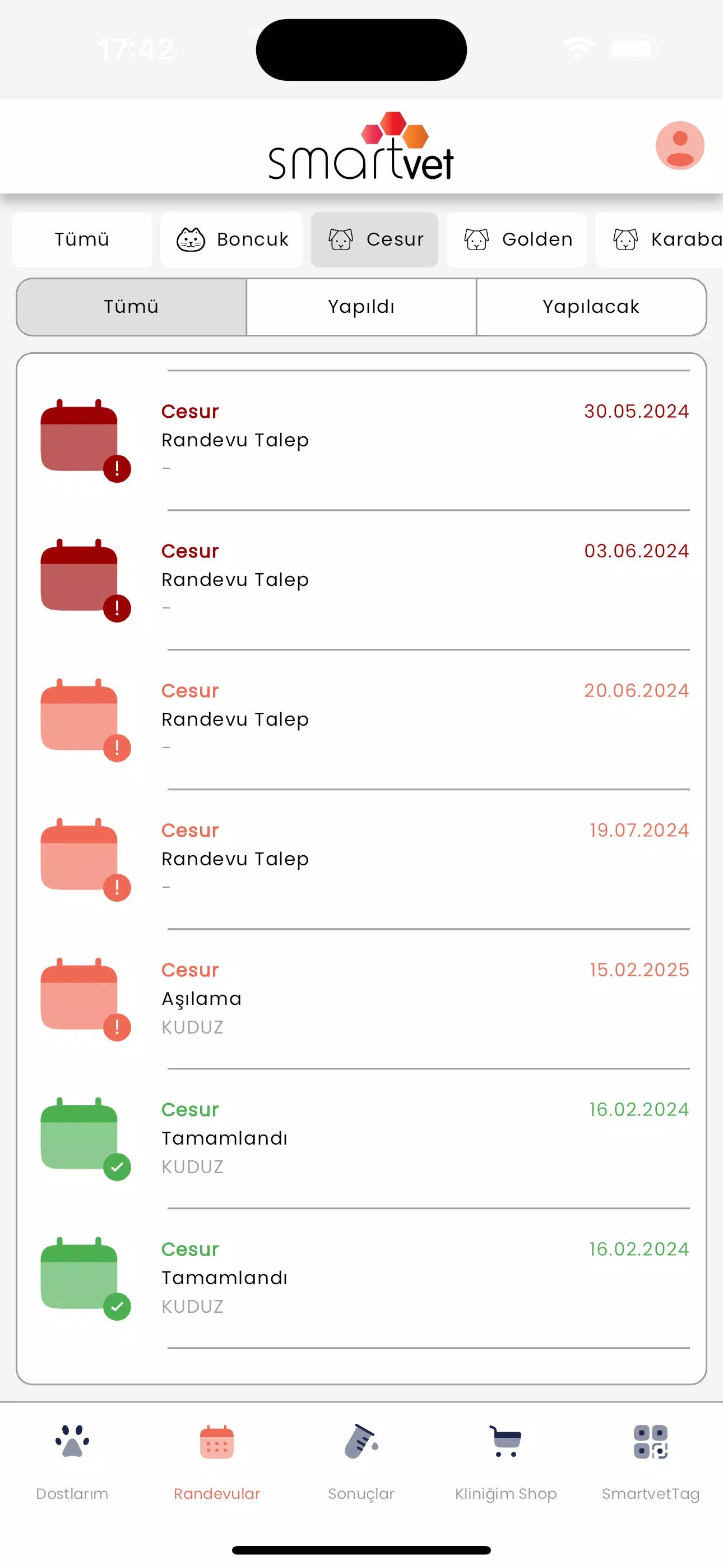 SmartVET ภาพหน้าจอ 3