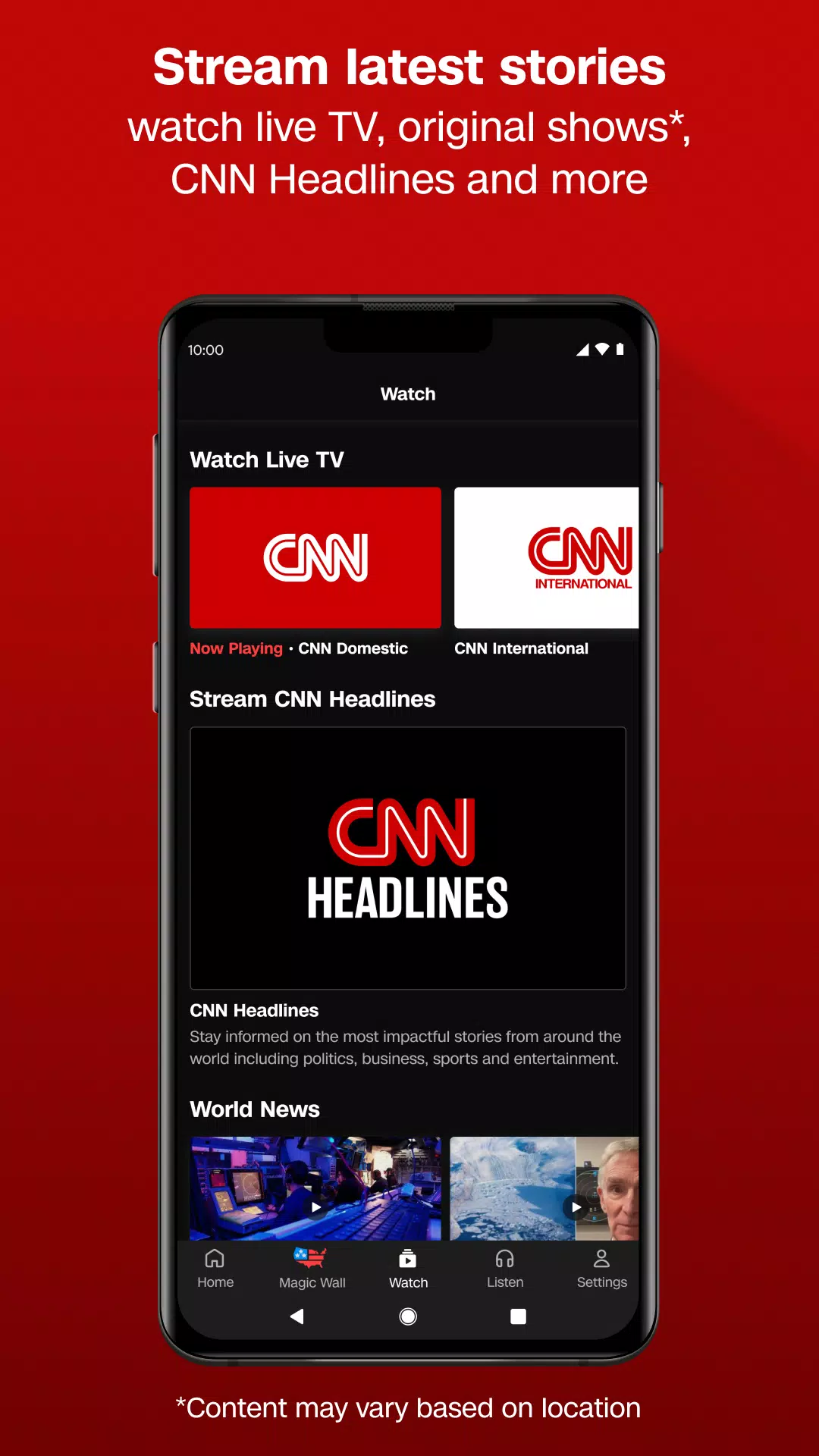 CNN Скриншот 2