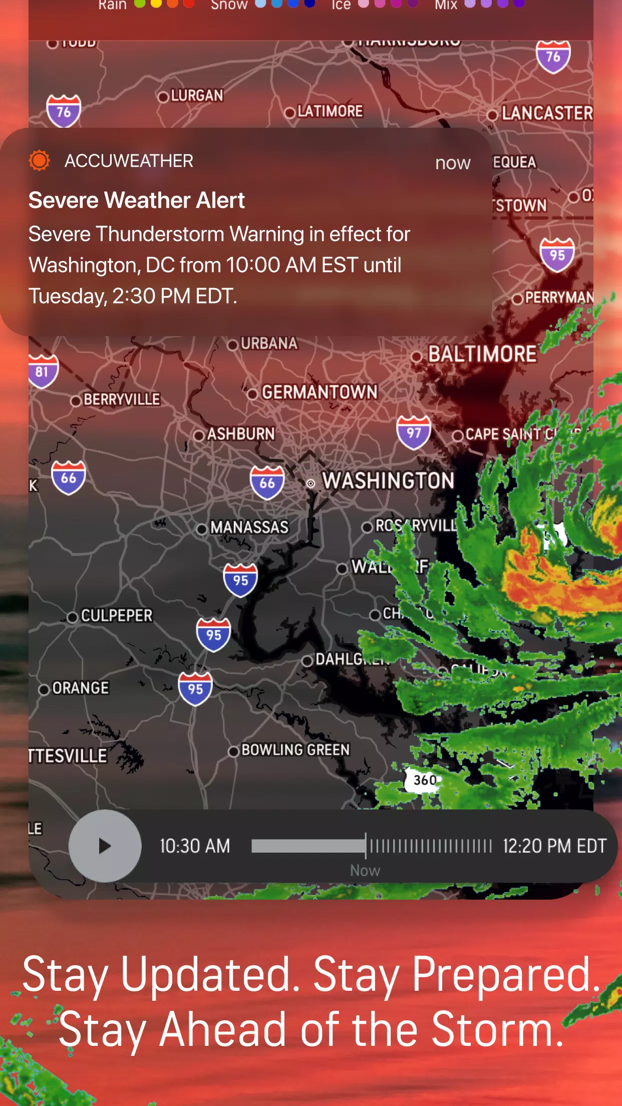 AccuWeather应用截图第1张