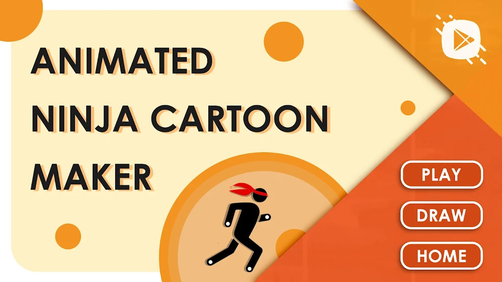 Animated Ninja Cartoon Maker ဖန်သားပြင်ဓာတ်ပုံ 0