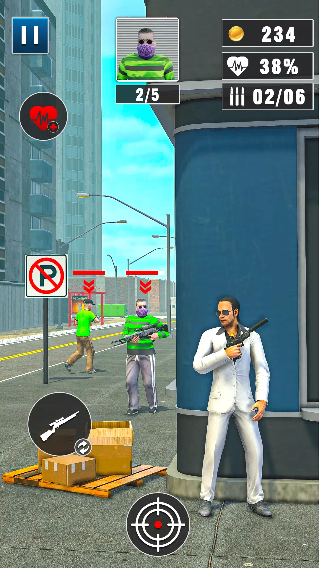 Agent Hunt Shooting Games 3D ภาพหน้าจอ 3