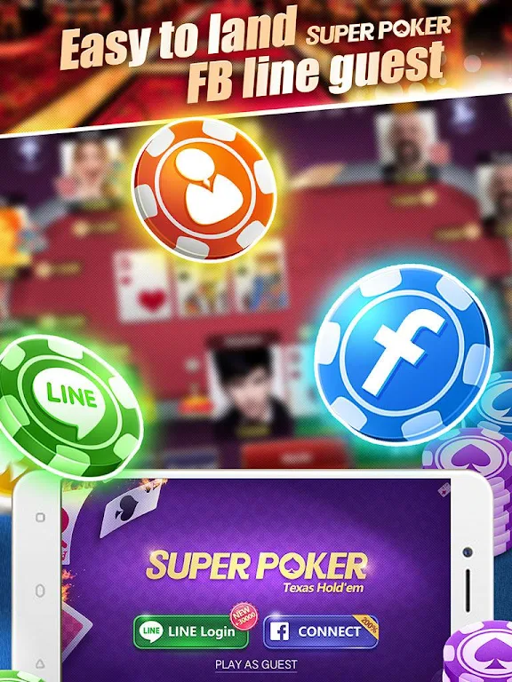 Super Texas Poker--Best Free Texas Hold’em poker Zrzut ekranu 2