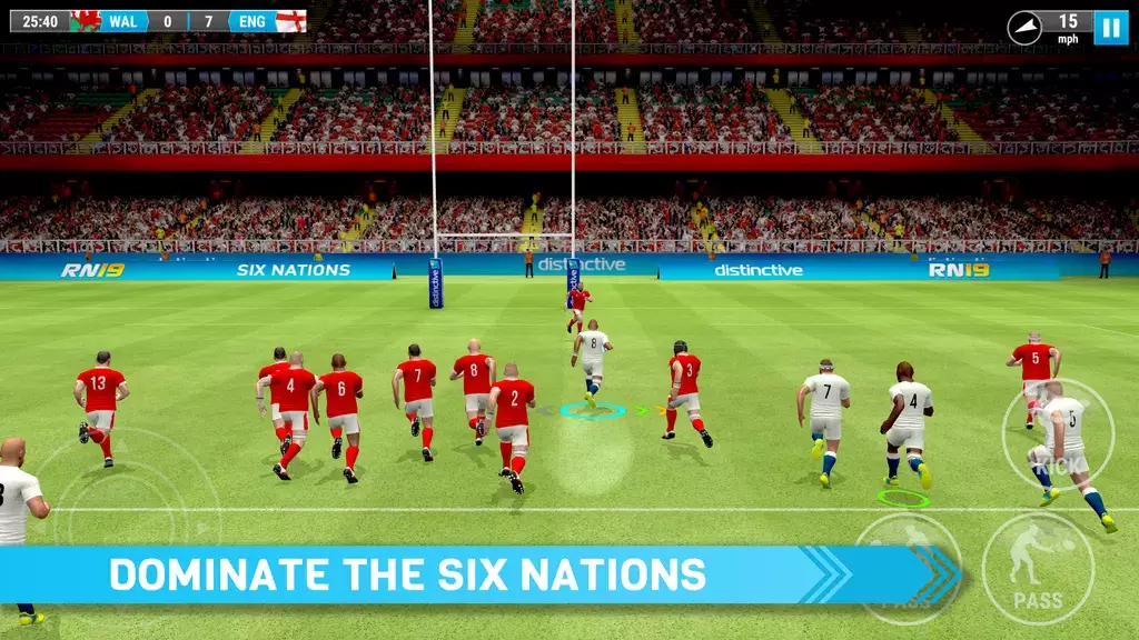 Rugby Nations 19 Tangkapan skrin 0