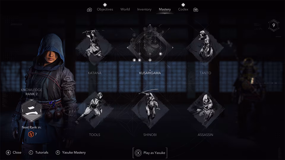 Assassin's Creed Shadows max ကို။