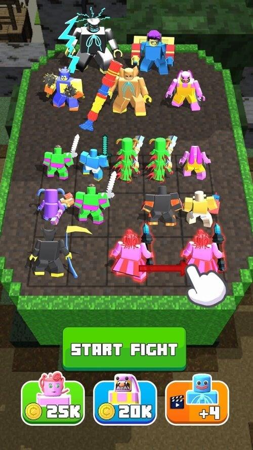 Craft Merge Battle Fight Zrzut ekranu 1