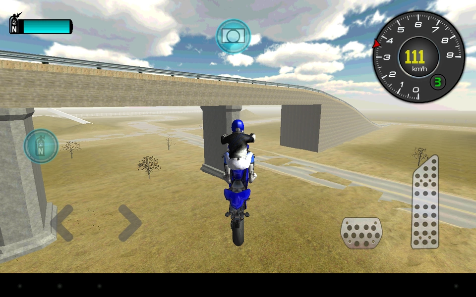 Extreme Motorbike 3D Zrzut ekranu 0