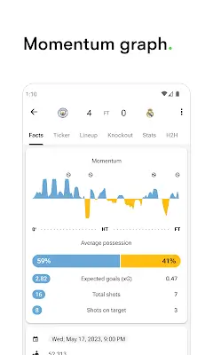 FotMob - Soccer Live Scores Ảnh chụp màn hình 2