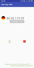 Germany VPN-Plugin for OpenVPN स्क्रीनशॉट 1