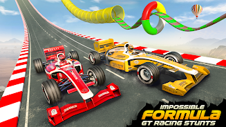 Formula Car Racing: Mega Ramp 스크린샷 0