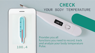 Body Temperature Thermometer Tangkapan skrin 1