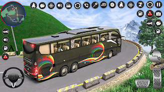 Bus Simulator 3D Bus Games 螢幕截圖 1