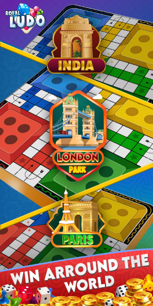 Royal Ludo・King Of Dice Game Ảnh chụp màn hình 1