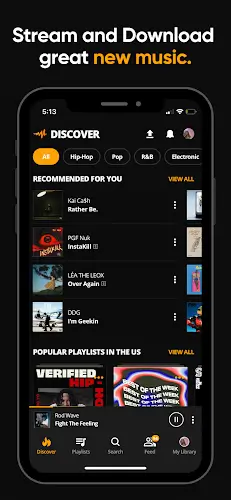 Audiomack: Music Downloader ဖန်သားပြင်ဓာတ်ပုံ 0