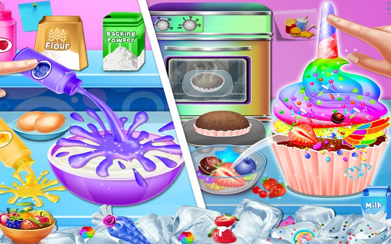 Rainbow Ice Cream Party Captura de tela 1