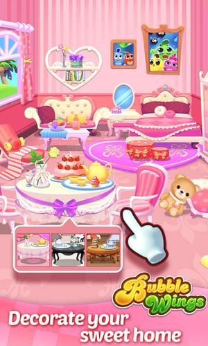Bubble Wings: bubble shooter Captura de tela 2