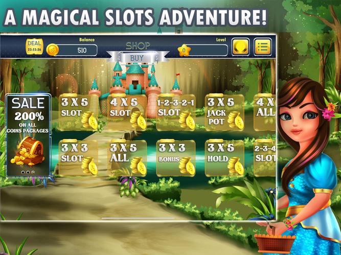 Wizard Of Wonderland Slots Captura de pantalla 0