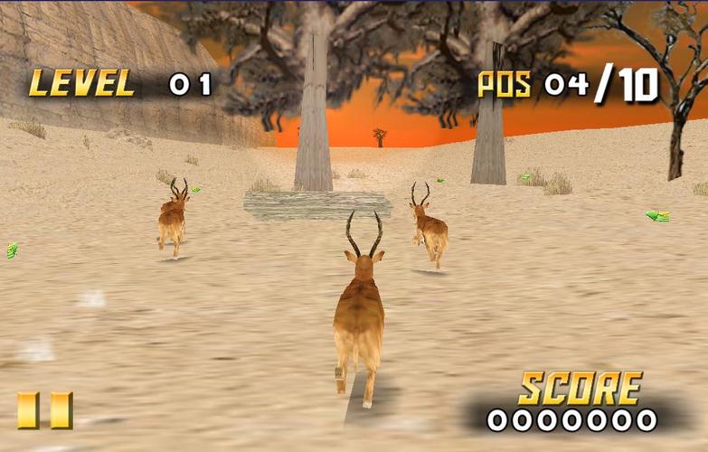 Savanna Race Schermafbeelding 1