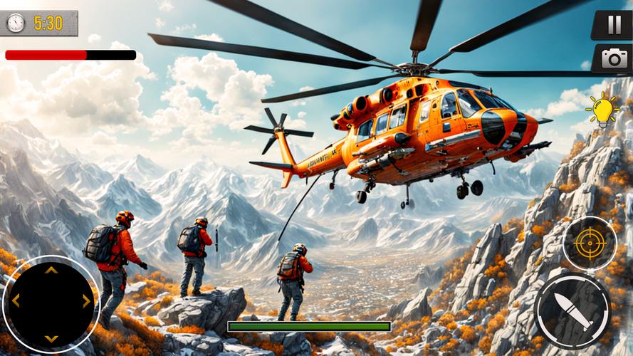 Gunship Battle Offline Game Captura de tela 2