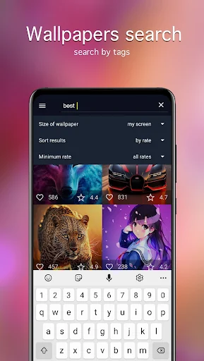 7Fon: Wallpapers & Backgrounds Captura de tela 0