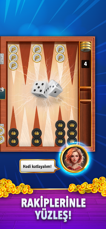 Masters of Backgammon : Online ภาพหน้าจอ 1