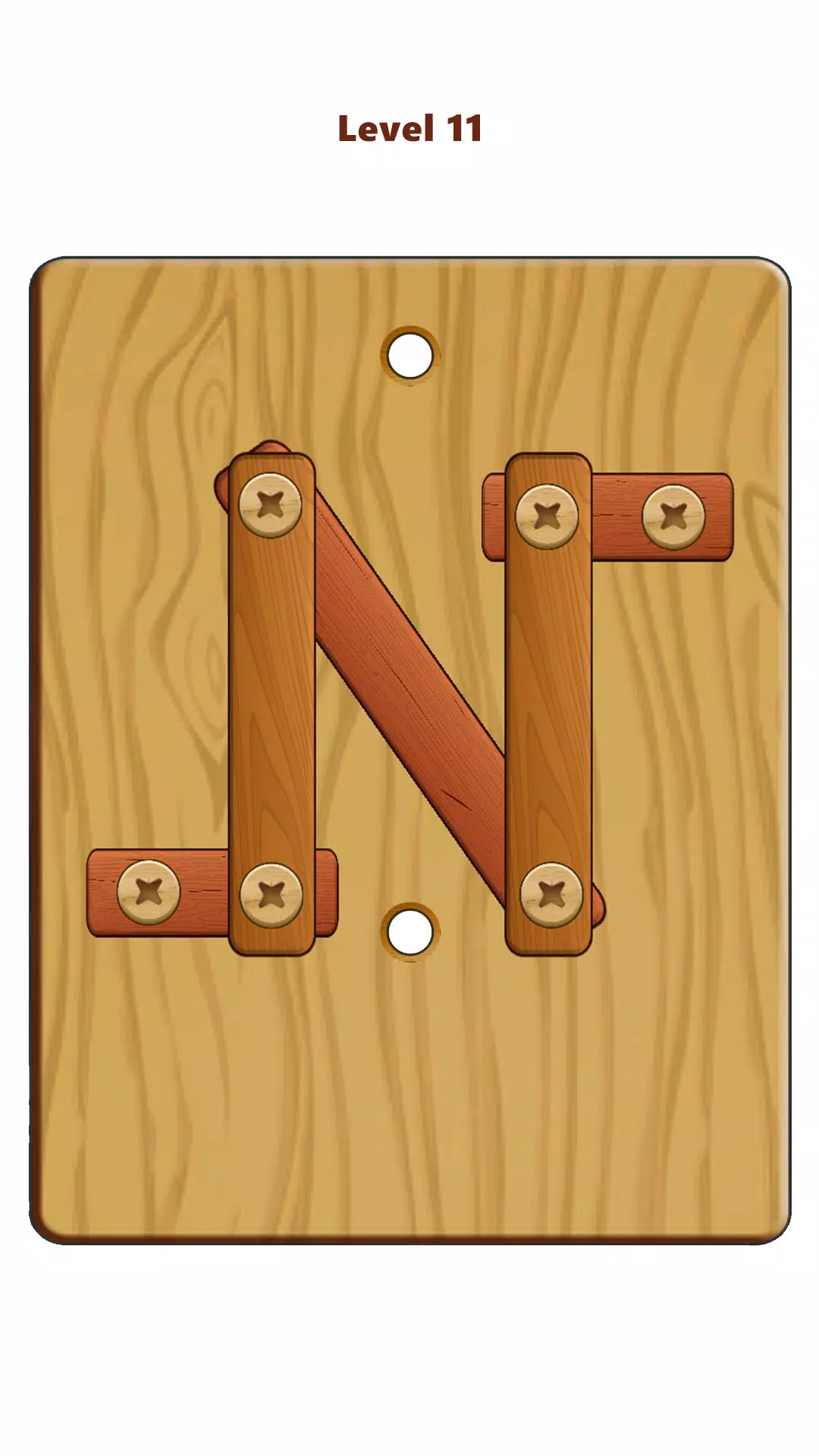 Wood Nuts & Bolts Puzzle应用截图第0张