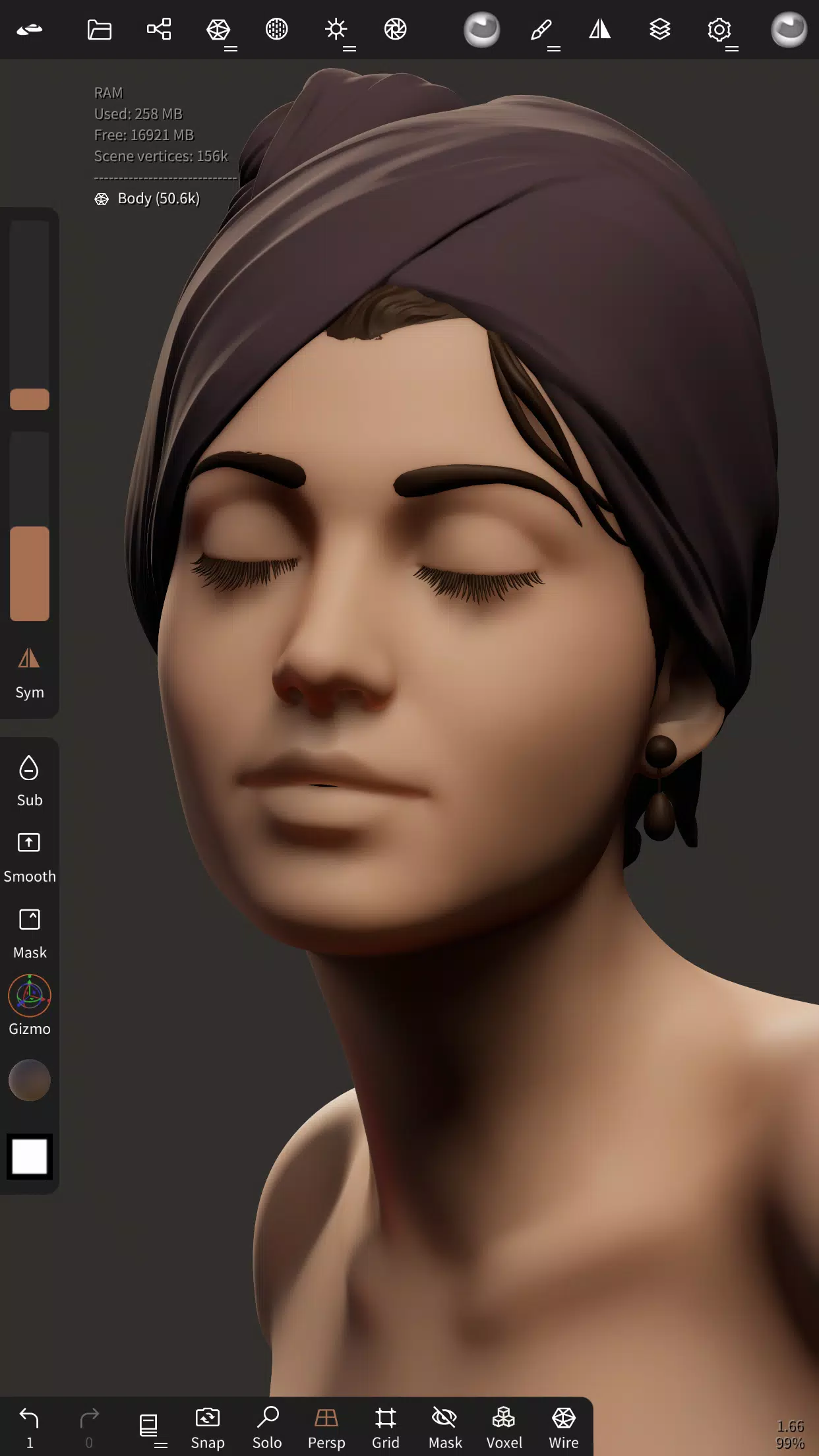 Nomad Sculpt ภาพหน้าจอ 3