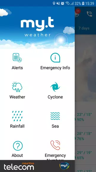 my.t weather Screenshot 2