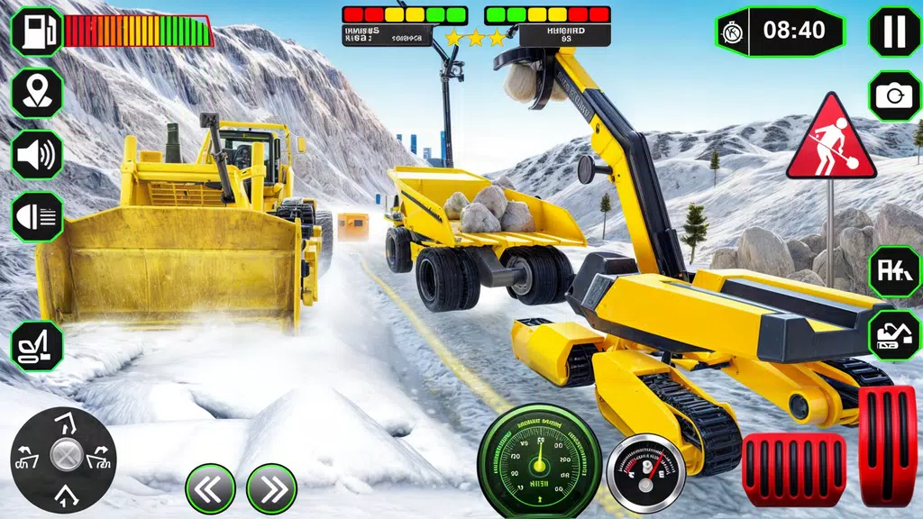 Real Heavy Snow Plow Truck 스크린샷 3