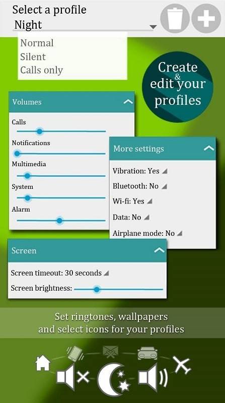 Sound Profile ภาพหน้าจอ 1