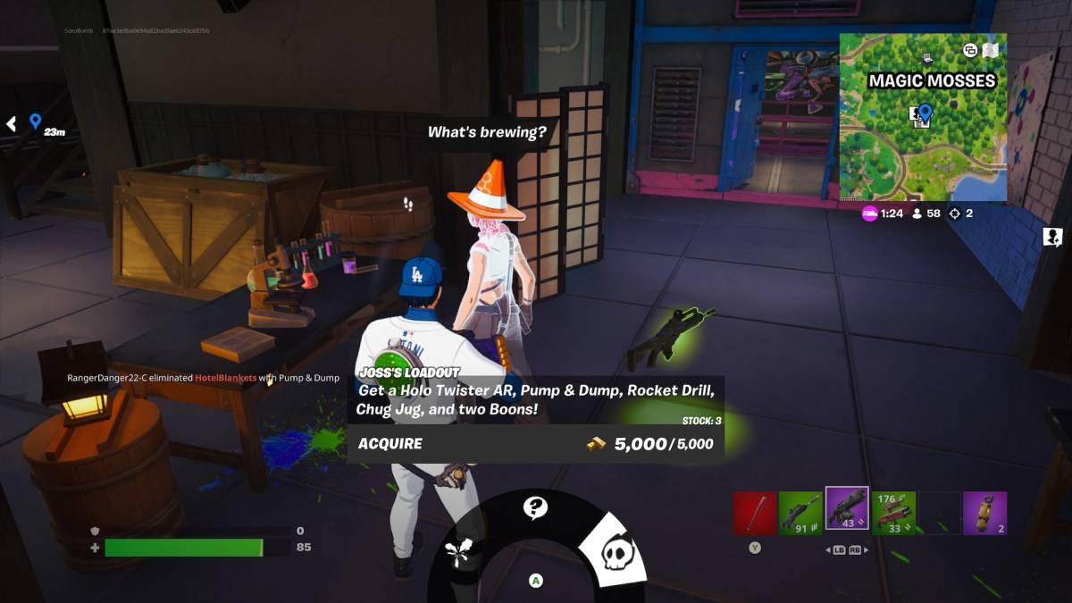 Deluxe Outlaw Character Service sa Fortnite Kabanata 6.