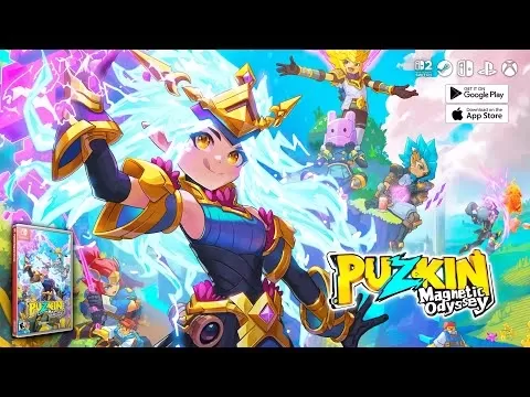 Puzkin: Magnetic Odyssey gameplay