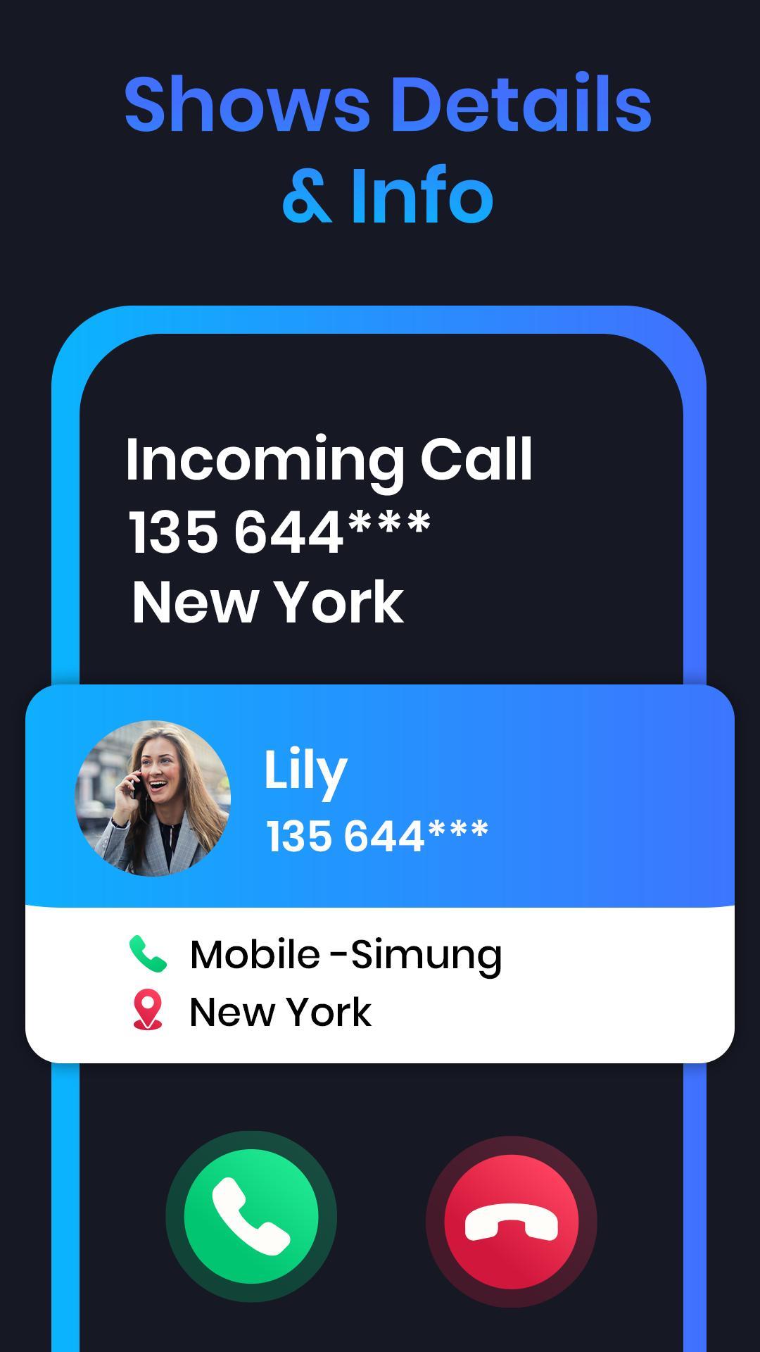 Caller id Number & Location Скриншот 0