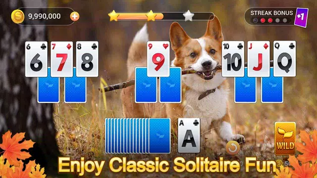 Solitaire Tripeaks - Lazy Time ဖန်သားပြင်ဓာတ်ပုံ 0