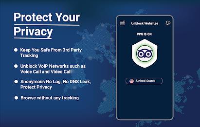 Secure VPN Proxy Server Site ဖန်သားပြင်ဓာတ်ပုံ 3