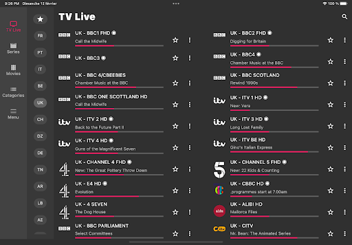 IPTV Smarters Expert - 4K Schermafbeelding 1