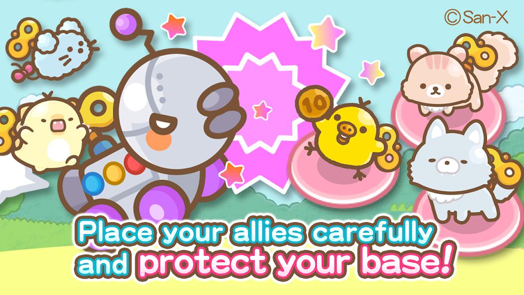 Korilakkuma Tower Defense Mod ဖန်သားပြင်ဓာတ်ပုံ 3