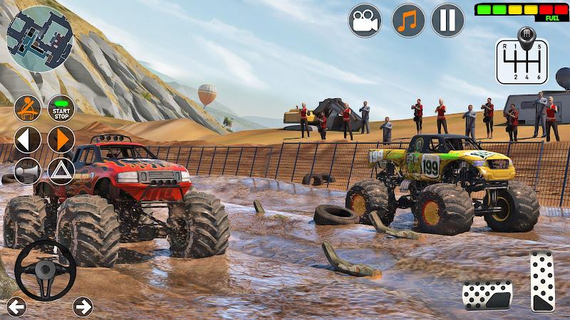 Indian Offroad Mud Truck Games ภาพหน้าจอ 1