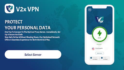 V2xVPN: Fast & Secure VPN Captura de pantalla 1