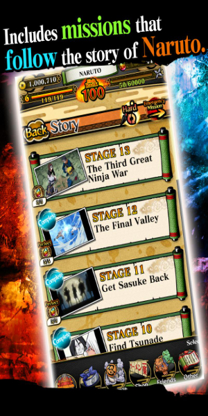 Ultimate Ninja Blazing Mod Capture d'écran 2