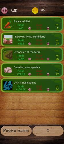 Pig Farm Clicker স্ক্রিনশট 3