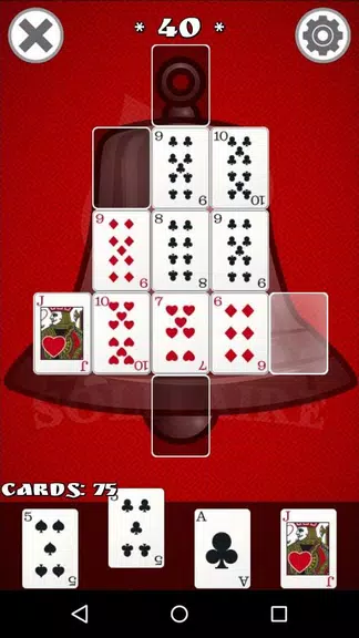 Shadow Solitaire 螢幕截圖 1