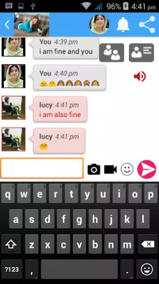 Online Girls Chat with Boys Ảnh chụp màn hình 2