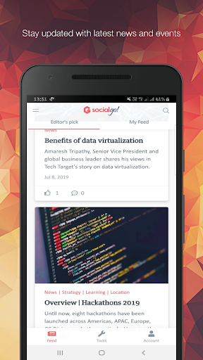 GSocialGo Tangkapan skrin 1